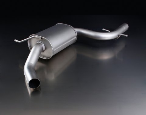 Remus 2009 Volkswagen Golf VI GTI 2.0L TSI Cat Back Exhaust w/Front Silencer/Carbon Tail Pipe Set (Bundled Kit)