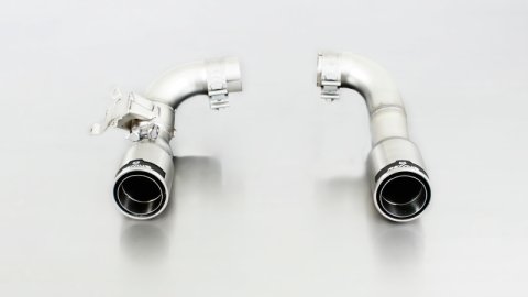 Remus 2014 BMW M235I F22 Coupe 3.0L Sport Centered Exhaust w/Front Section/Carbon Tail Pipe Set (Bundled Kit)