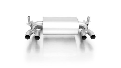Remus 2016 BMW M4 Competition F82 LCI Coupe 3.0L Axle Back Exhaust w/Polished Tail Pipe Set (1x rms089018 1500, 4x rms0006 98CR)