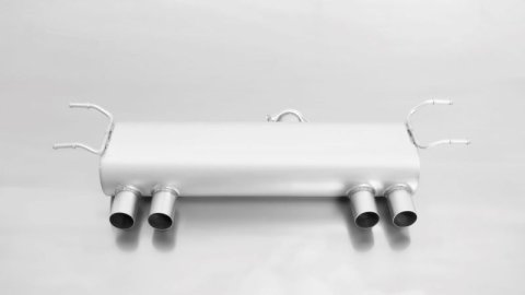 Remus 2015 Mazda MX-5 (ND) 1.5L/2.0L Skyactive Axle Back Exhaust w/Black Chrome Tail Pipe Set (1x rms456016 1500, 4x rms0006 83CBR)