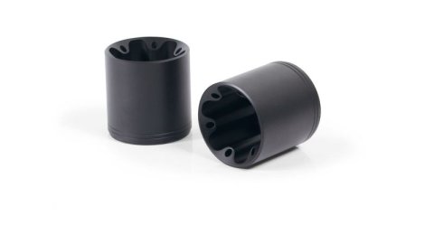Remus 2021+ BMW R 18 (Euro 5) Black Slip On - Left & Right Side w/Straight End V1 End Caps - Black (1x rms007702 089920LR, 1x rmsEK61)
