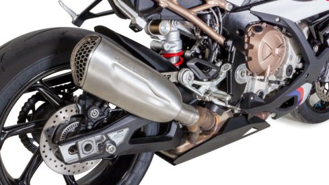 Remus 2019 BMW S 1000 RR NXT Stainless Steel Slip On w/Connection Tube (1x rms0105 087019, 1x rms94582 087019)