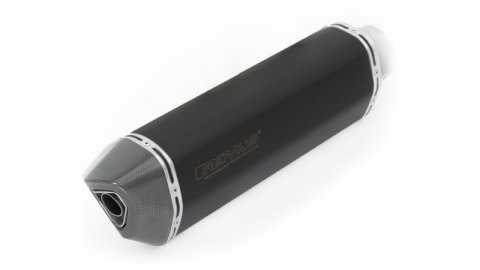 Remus 2019 BMW R 1250 R R 1250 RS Black Hawk Black Slip On w/ Removable Silencer w/ Connection Tube (1x rms0105 088219, 1x rms64783 088219)