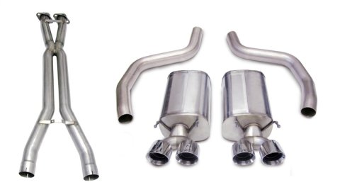 Corsa 06-11 Chevrolet Corvette C6 Z06/ZR1 Sport Cat-Back Dual Rear Exit w/ Twin 4.0in Black Tips