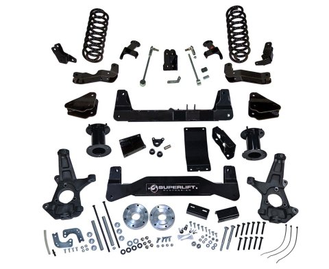 Superlift 07-14 Chevy Tahoe/GMC Yukon 1500 4WD 6.5in Lift Kit (1x slf3483, 1x slf3510, 1x slf3511, 1x slf3515)
