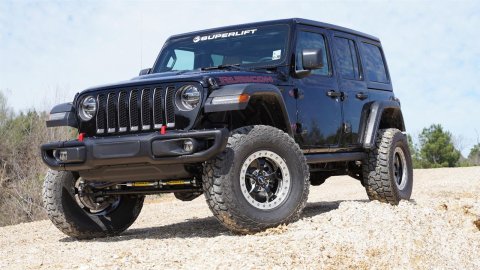 Superlift 18-19 Jeep Wrangler JL Unlimited 2.5in Lift Kit Including Rubicon w/ Shock Extensions (1x slf585, 1x slf593, 1x slf5800)