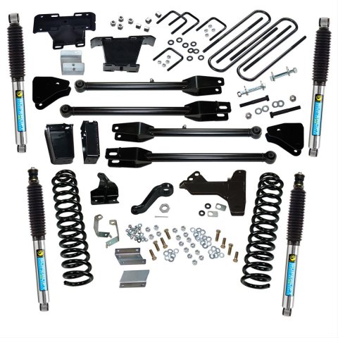 Superlift 11-16 Ford F-250/F-350 SuperDuty 4WD 6in Lift Kit w/ 4-Link Conversion & Bilstein Shocks (Bundled Kit)