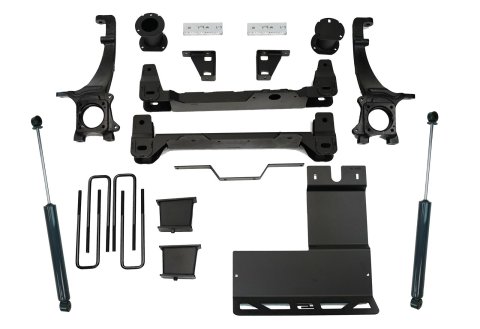 Superlift 05-15 Toyota Tacoma 4.5in Lift Kit w/ Rear Shadow Shocks (1x slf84060, 1x slf8405, 1x slf8406, 1x slf8407, 1x slf8411, 1x slf8412)