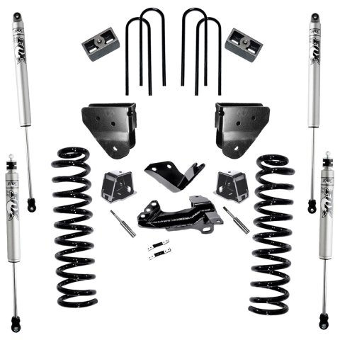 Superlift 05-07 Ford F-250/F-350 SuperDuty 4WD Diesel 4in Lift Kit w/ Fox 2.0 Shocks (1x slf9097, 1x slf294, 1x slf9023-1, 1x slf84070)