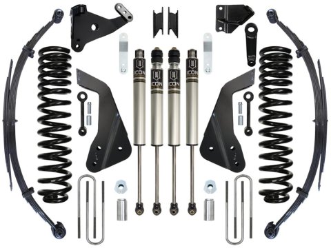 ICON 08-10 Ford F-250/F-350 7in Stage 2 Suspension System (Bundled Kit)