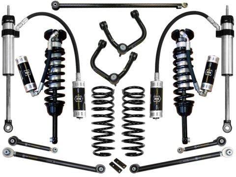 ICON 03-09 Toyota 4Runner/FJ 0-3.5in Stage 6 Suspension System w/Tubular Uca (Bundled Kit)