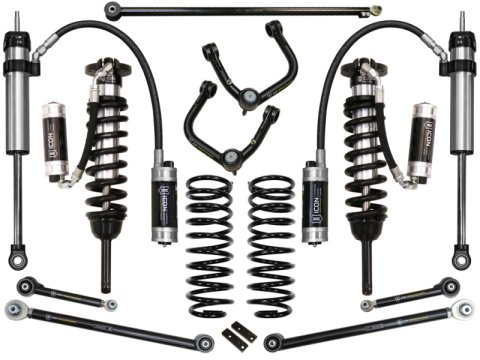ICON 03-09 Toyota 4Runner/FJ 0-3.5in Stage 7 Suspension System w/Tubular Uca (Bundled Kit)