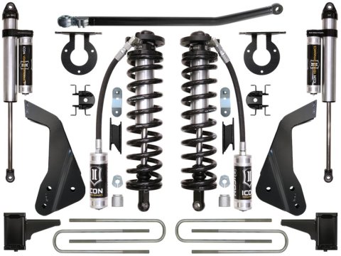 ICON 08-10 Ford F-250/F-350 4-5.5in Stage 3 Coilover Conversion System (Bundled Kit)