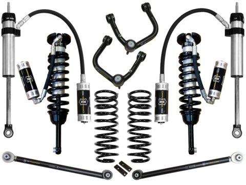 ICON 03-09 Toyota 4Runner/FJ 0-3.5in Stage 5 Suspension System w/Tubular Uca (1x ico52700, 1x ico54000T, 1x ico58451DJ, 1x ico58745, 1x ico57810P)