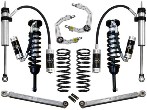 ICON 03-09 Toyota 4Runner/FJ 0-3.5in Stage 5 Suspension System w/Billet Uca (1x ico52700, 1x ico54000, 1x ico58551DJ, 1x ico58745, 1x ico57810P)