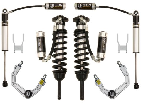 ICON 05-11 Toyota Hilux 0-3in Stage 5 Suspension System w/Billet Uca (1x ico51002, 1x ico58550DJ, 2x ico56502R, 1x ico58730C)