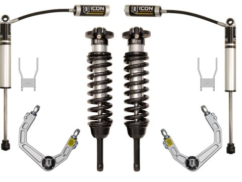 ICON 05-11 Toyota Hilux 0-3in Stage 3 Suspension System w/Billet Uca (1x ico51002, 1x ico58550DJ, 1x ico58630, 2x ico56502R)