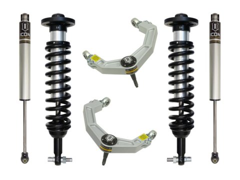 ICON 2014 Ford F-150 2WD 0-2.63in Stage 2 Suspension System w/Billet Uca (1x ico98505DJ, 1x ico91615, 2x ico96518)