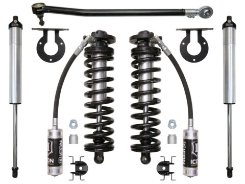 ICON 2017+ Ford F-250/F-350 2.5-3in Stage 2 Coilover Conversion System (1x ico37605P, 1x ico64038, 1x ico61720)