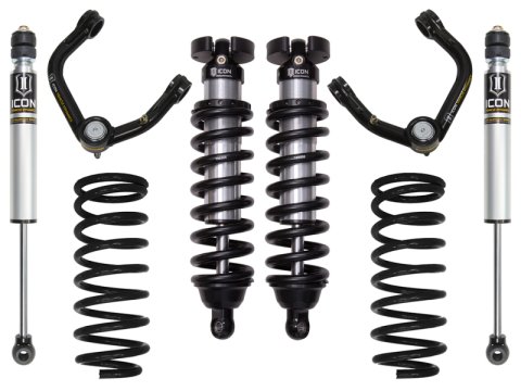 ICON 96-02 Toyota 4Runner 0-3in Stage 2 Suspension System (1x ico58400DJ, 1x ico58615, 2x ico56514, 1x ico53015)