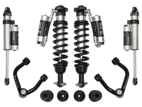 ICON 2019+ Ford Ranger 0-3.5in Stage 5 Suspension System w/Tubular Uca (1x ico191205, 1x ico97730CP, 1x ico98510DJ, 1x ico91355C)