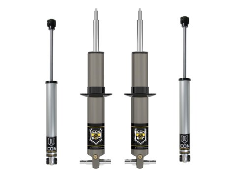 ICON 19-23 GM 1500 2.38-3.75in Stage 1 EXP Suspension System (2x ico76526, 2x ico71607)