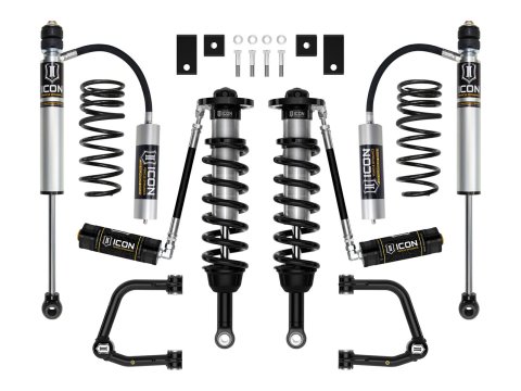 ICON 23 Toyota Sequoia 3-4.5in Stage 6 Suspension System Tubular (1x ico55154, 1x ico58461DJ, 1x ico58770, 2x ico56516R, 1x ico51212)