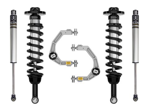 ICON 21-23 Ford F150 Tremor 4WD 2.5-3in Stage 1 Suspension System w/ Billet UCA (2x ico96518, 1x ico91723, 1x ico98523DJ)