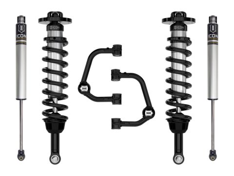 ICON 21-23 Ford F150 Tremor 4WD 2.5-3in Stage 1 Suspension System w/ Tubular UCA (2x ico96518, 1x ico98522DJ, 1x ico91723)