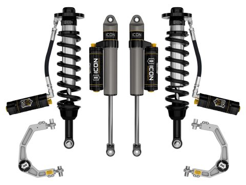 ICON 21-23 Ford F150 Tremor 4WD 2.5-3in Stage 4 Suspension System w/ Billet UCA (1x ico91824C, 1x ico97721CP, 1x ico98523DJ)