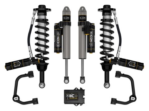 ICON 21-23 Ford F150 Tremor 4WD 2.5-3in Stage 5 Suspension System w/ Tubular UCA (1x ico93500, 1x ico98522DJ, 1x ico91824E, 1x ico97721EP)