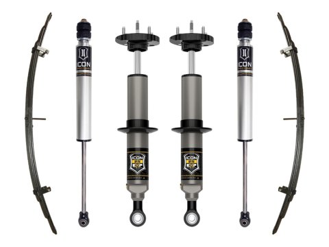 ICON 07-21 Toyota Tundra 0-2.25in Stage 2 EXP Suspension System (1x ico51200, 2x ico56506, 2x ico58655)