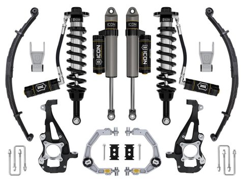21-23 Ford F150 Tremor 4WD 3.5-4.5in Stage 3 Suspension Sys Billet UCA / Leaf Pack (Bundled Kit)