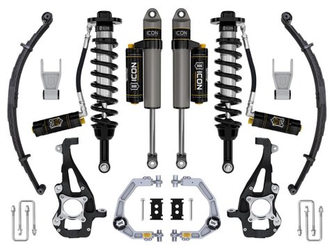 21-23 Ford F150 Tremor 4WD 3.5-4.5in Stage 4 Suspension Sys Billet UCA / Leaf Pack (Bundled Kit)