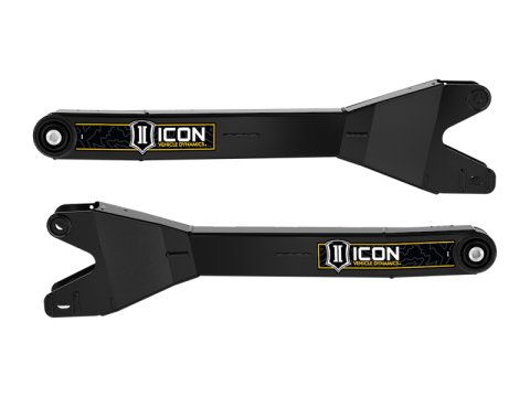 ICON 2023+ Ford F250/350 2.5in Stage 3 Suspension System w/ Radius Arms (1x ico37705P, 1x ico64038, 1x ico67700P, 1x ico62511, 1x ico64042)