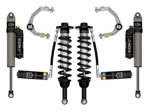 ICON 21-24 Ford F150 Tremor 2.5 Series Stage 4 Billet CDXS Suspension System (1x ico98523DJ, 1x ico91824X, 1x ico97721XP)