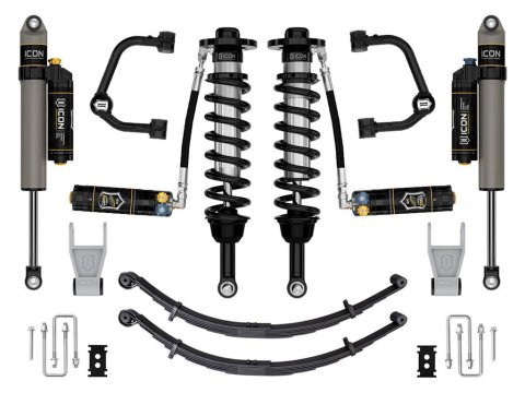 ICON 21-24 Ford F-150 Tremor Stage 4 Tubular CDXS Suspension System w/ Leaf Pack (Bundled Kit)