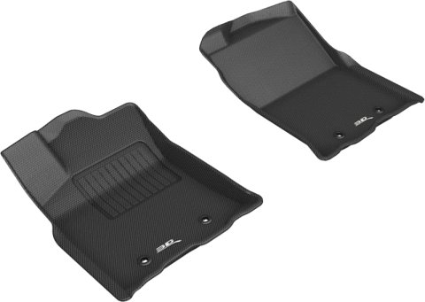3D MAXpider 18-23 Toyota Tacoma Access Cab Kagu Black Full Set (R2 w/ SeatS)