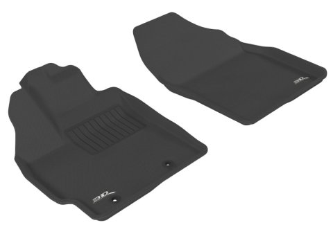 3D MAXpider 12-15 Toyota Prius Kagu Black Full Set