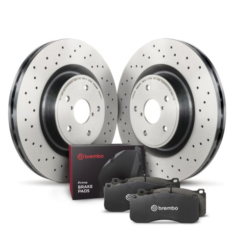Brembo OE Front Disc Brake Kit (2x bre09.9481.21, 1x breP50041)