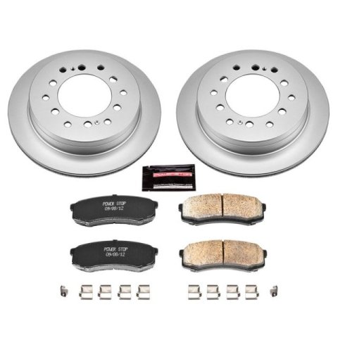 Power Stop 03-09 Toyota 4Runner Front & Rear Z17 Evolution Geomet Coated Brake Kit (1x psbCRK137, 1x psbCRK2405)