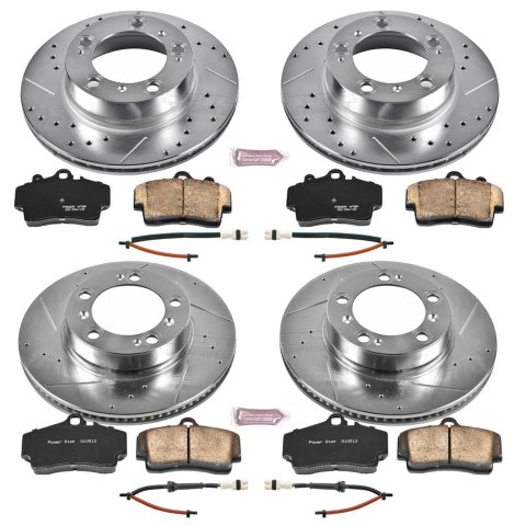 Power Stop 97-04 Porsche Boxster Front & Rear Z23 Evolution Sport Brake Kit (1x psbK857, 1x psbK850)