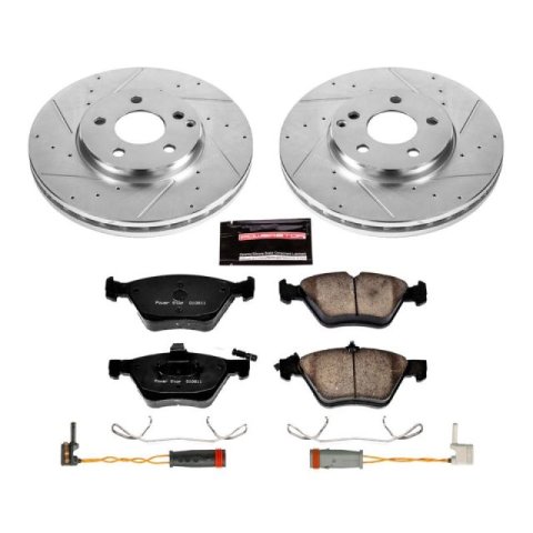 Power Stop 2004 Mercedes-Benz E320 Front & Rear Z23 Evolution Sport Brake Kit (1x psbK5168, 1x psbK7745)