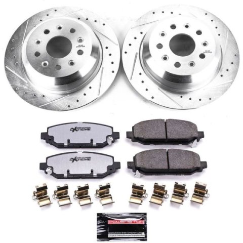 Power Stop 18-19 Jeep Wrangler Front & Rear Z36 Truck & Tow Brake Kit (1x psbK7940-36, 1x psbK7942-36)