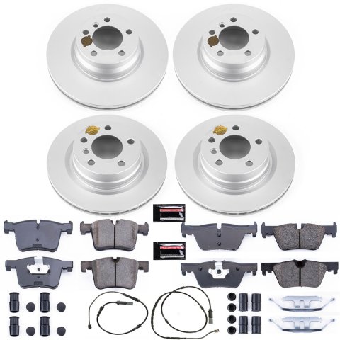 Power Stop 14-15 BMW 228i Front & Rear Z23 Evolution Sport Coated Brake Kit (1x psbCRK6656, 1x psbCRK6854)