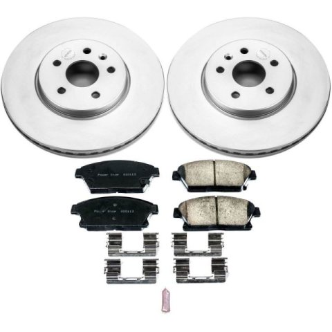 Power Stop 13-18 Buick Encore Front & Rear Z17 Evolution Geomet Coated Brake Kit (1x psbCRK6793, 1x psbCRK5544)