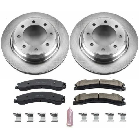 Power Stop 12-21 Nissan NV1500 Front & Rear Autospecialty Brake Kit (2x psbJBR1573, 1x psbKOE6517, 1x psb17-1565)