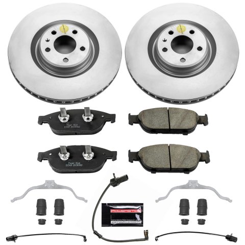 Power Stop 12-16 Audi A6 Quattro Front & Rear Z23 Evolution Sport Coated Brake Kit (1x psbCRK6129, 1x psbCRK6139)
