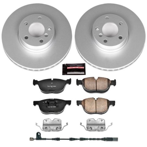 Power Stop 11-15 BMW X5 Front & Rear Z23 Evolution Sport Coated Brake Kit (1x psbCRK5984, 1x psbCRK6064)