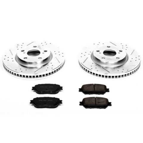 Power Stop 09-13 Lexus IS250 Front & Rear Z23 Evolution Sport Brake Kit (1x psbK195, 1x psbK5272)
